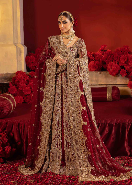 PakistaniBridalDressinOpenPishwasLehengaStyleOnline_540x