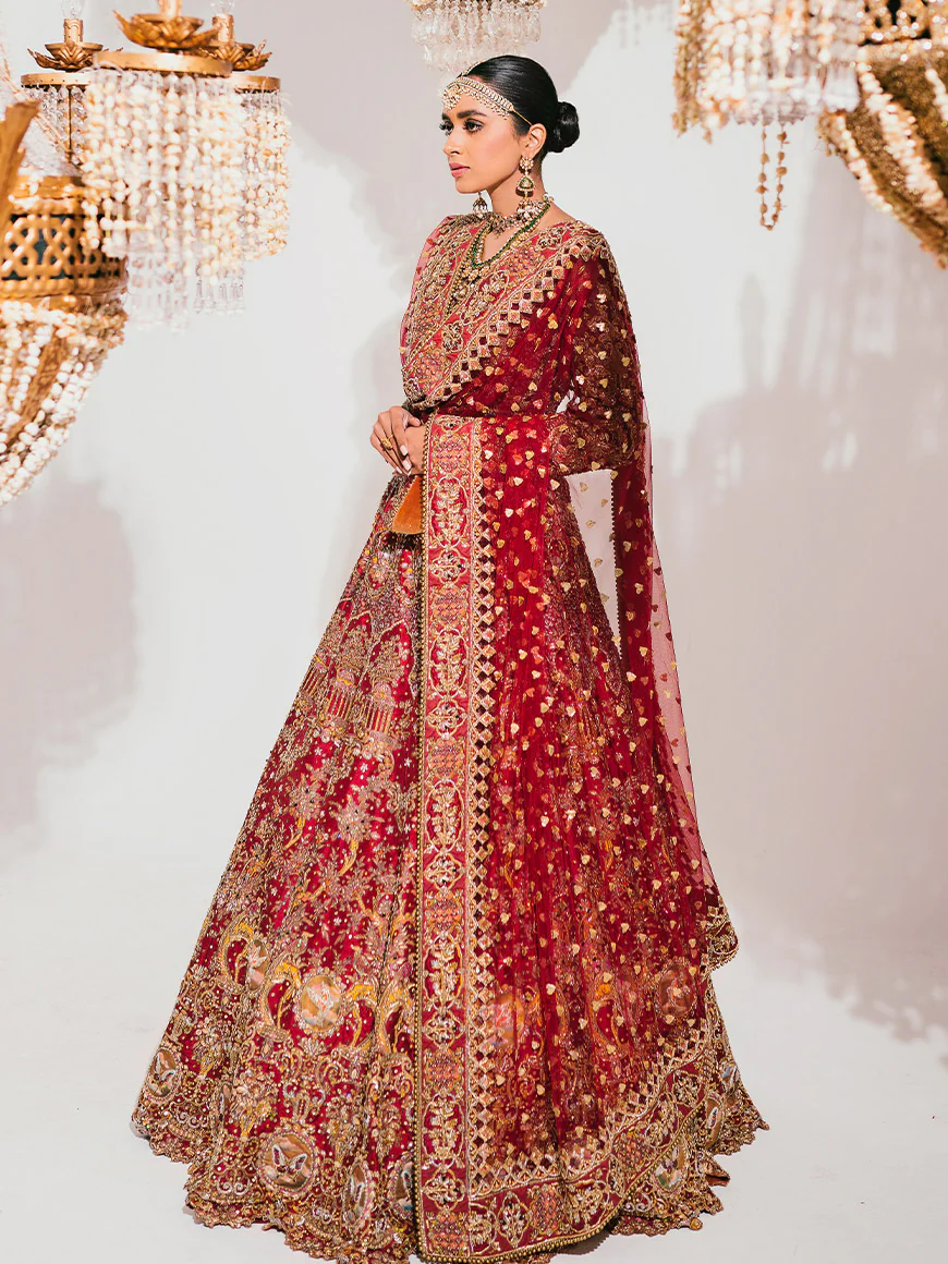 RedBridalLehngaCholiforPakistaniWeddingDress_1080x